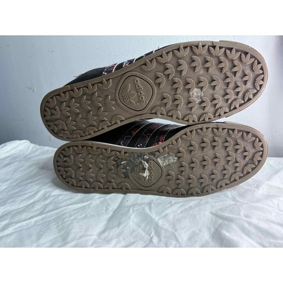 Adidas Originals, Women's Samoa Floral & Black pattern size 8.5 - Picture 4 of 6